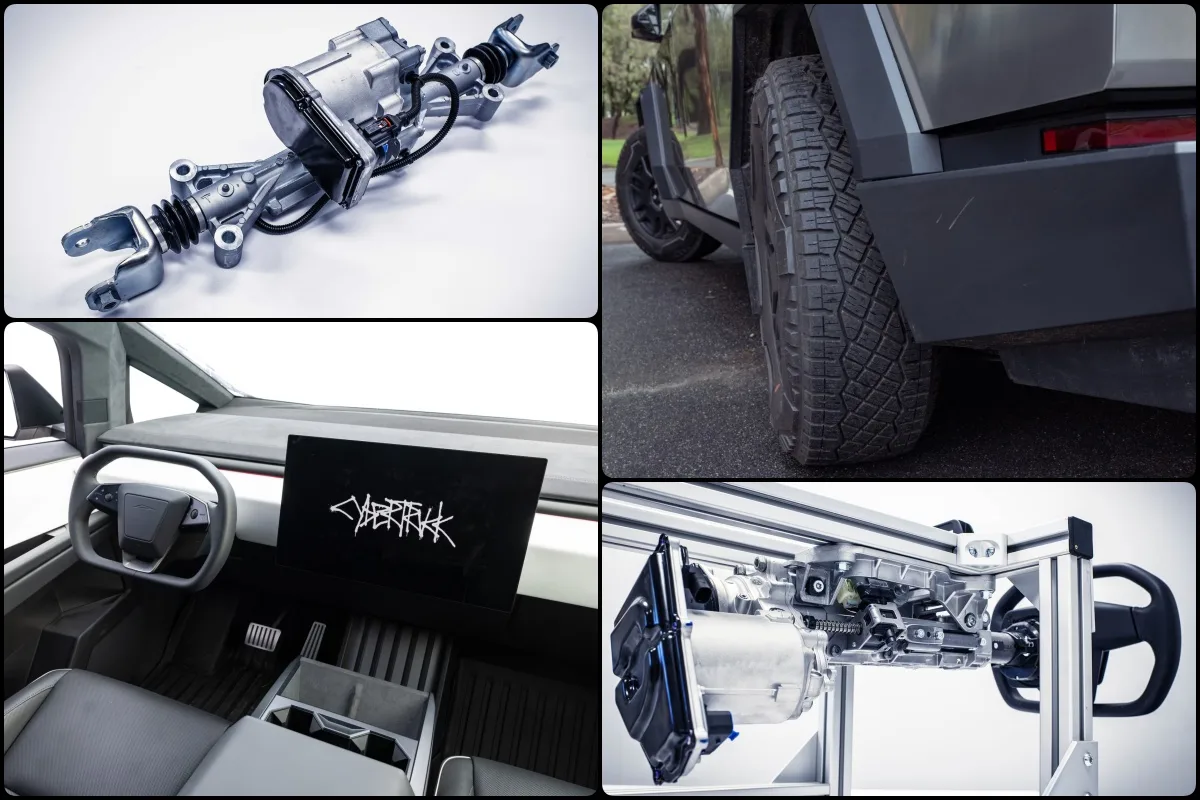 特斯拉 Cybertruck 最佳科技獎:線控轉向未來將下放其他車款! 26 00 Tesla Cybertruck wins MotorTrends 2025 Best of Technology Award