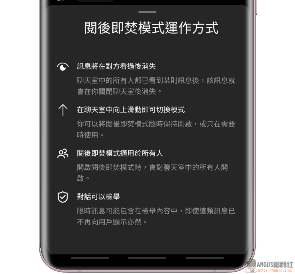 閱後即焚模式