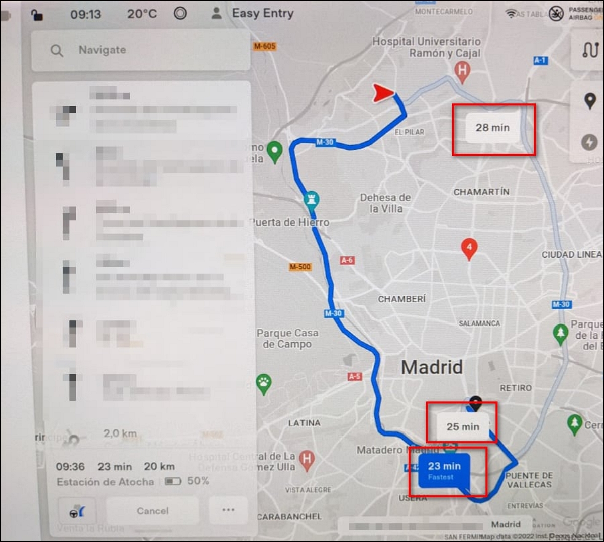 Tesla,2022.28.1,備用路線