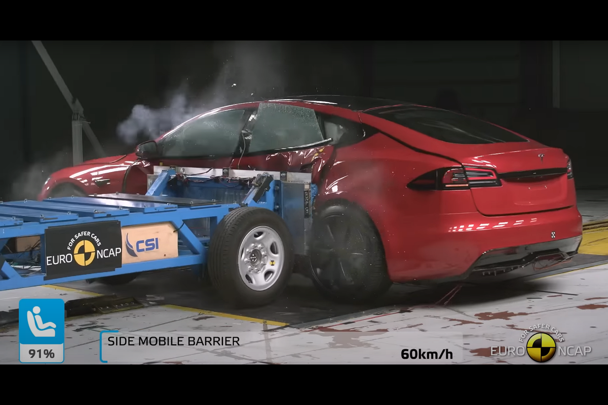 2022 年 Euro NCAP 新車安全評鑑,Tesla 獲得車輛最高安全分數! 1 Tesla,Euro NCAP