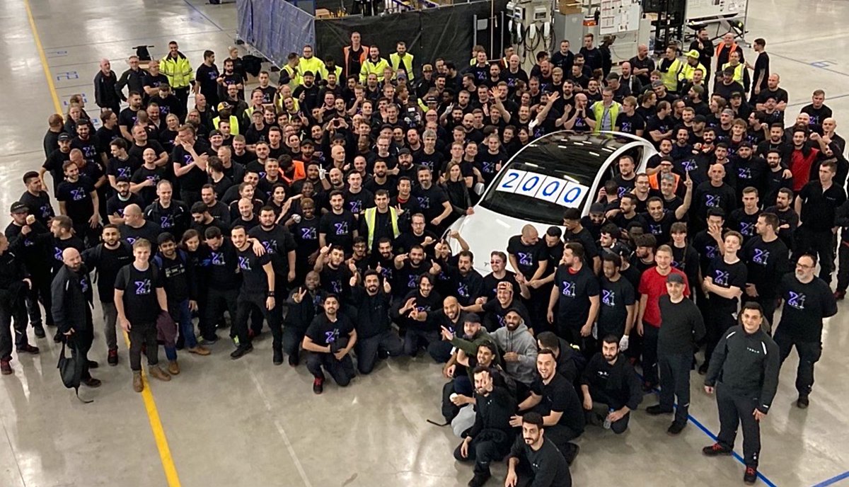 Tesla 德州超級工廠(Giga Texas)每週生產 2,000 輛 Model Y! 1
