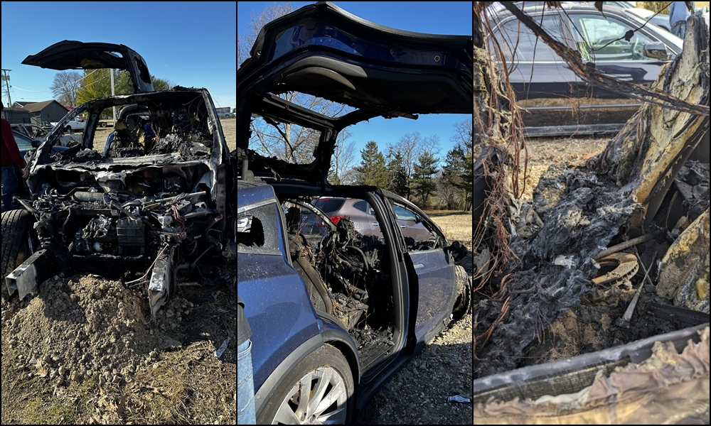 特斯拉 Model X 嚴重車禍中,智慧閃避與開門救車主一命! 2 Model X,車禍,防撞輔助系統