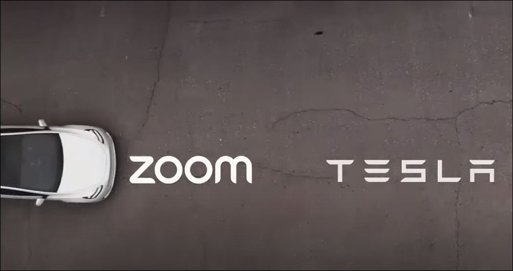 Zoom 公佈將在 Tesla 車內使用視訊會議,車內鏡頭將被打開! 2 Tesla,Zoom