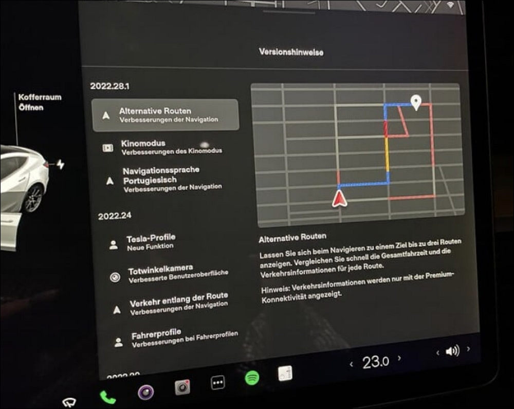 Tesla,2022.28.1,備用路線