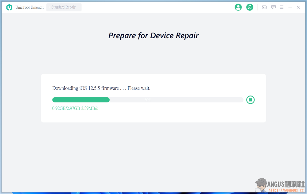 UnicTool Umendit 蘋果手機維修工具,一鍵修復系統iOS疑難雜症問題! 5 UnicTool Umendit,Umendit,UnicTool
