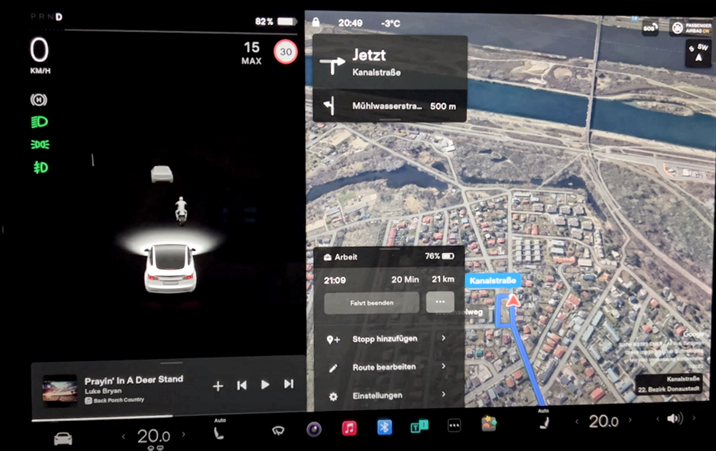 Tesla 聖誕節 2022.44.25.1 更新來了!真實操作畫面給你看! 13 2022.44.25.1,Tesla