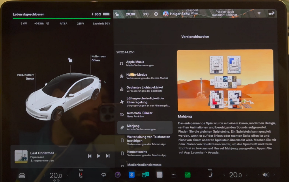 Tesla 聖誕節 2022.44.25.1 更新來了!真實操作畫面給你看! 7 2022.44.25.1,Tesla
