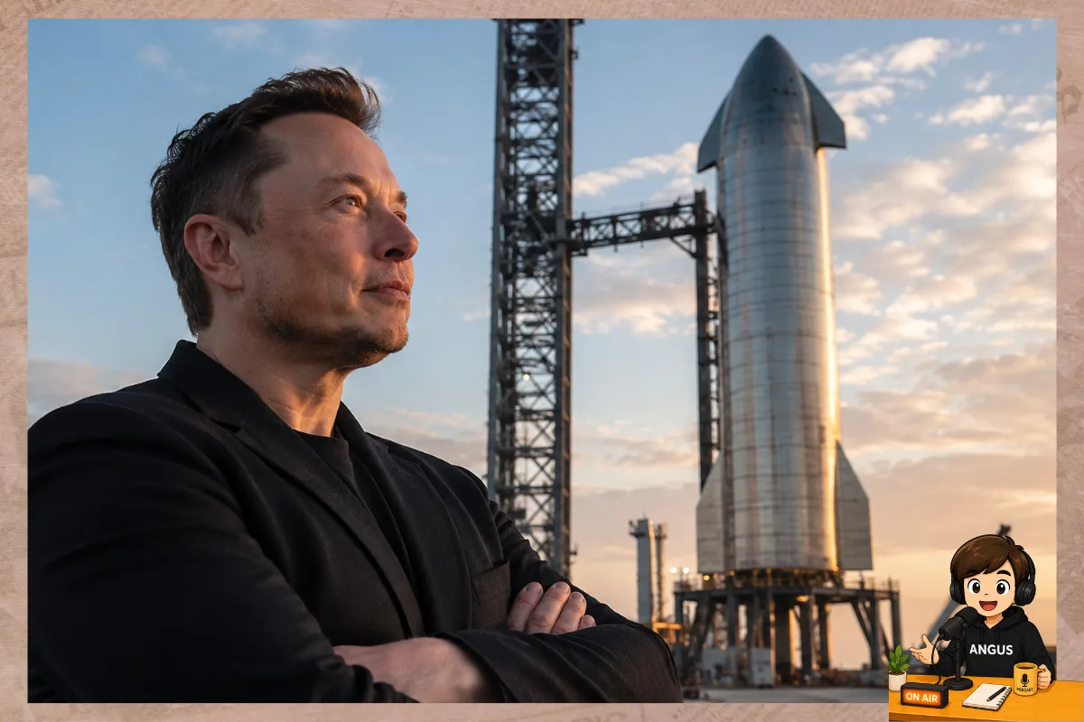 Elon Musk 與 Starship 星艦火箭,談可回收火箭打破 70 年一次性火箭習慣