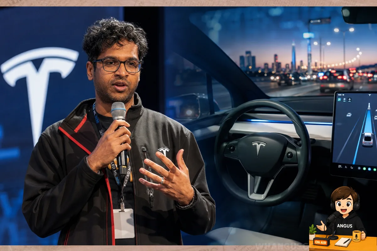 Tesla AI 副總裁 Ashok Elluswamy，FSD 零干預橫越美國再破紀錄